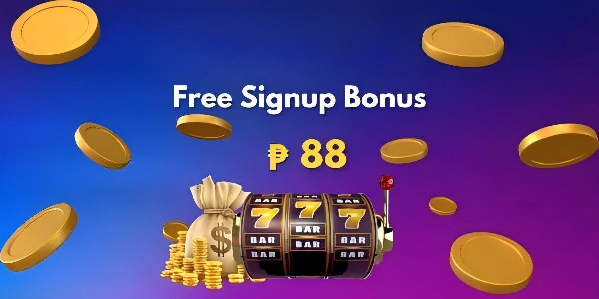 Wide promotional banner with golden coins and mobile casino artwork