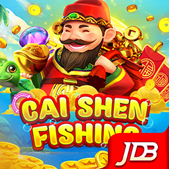Cai Shen Fishing fortune god tile artwork