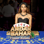Casino Marina Andar Bahar dealer tile artwork