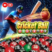 Cricket Ball Roulette wheel tile artwork