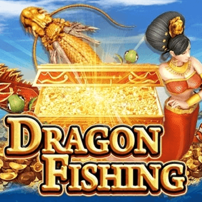 Dragon Fishing serpent sea tile artwork