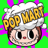 Popmart designer toy tile artwork
